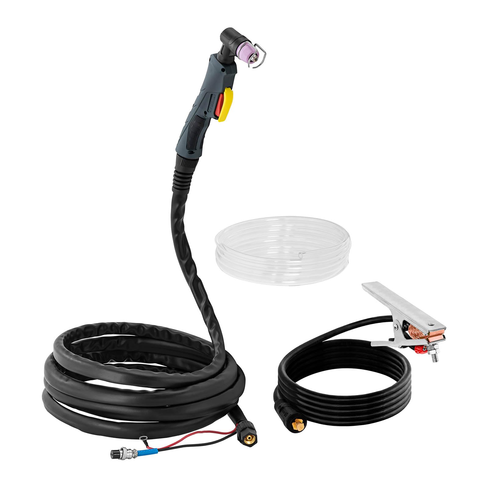 Stamos Germany S-PLASMA50U przecinarka plazmowa 50 A Duty Cycle 60% 230 V IGBT zapłon HF, urządzenie do cięcia plazmowego, masło plazmowe