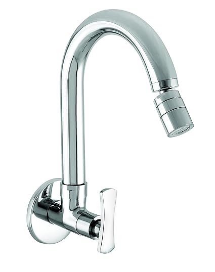 10X Brass Kitchen Sink Tap RT-36485 Chrome Wall Mount?