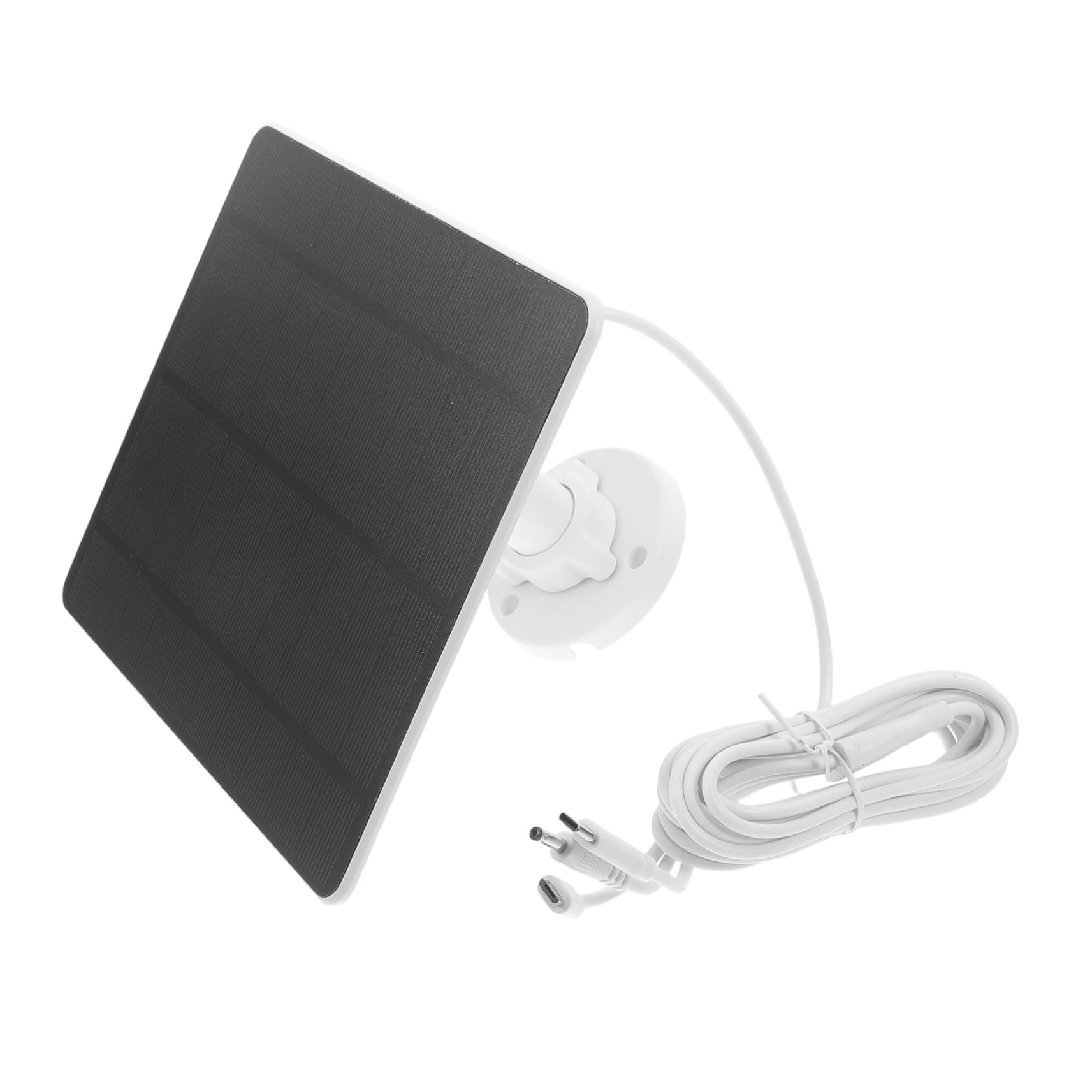Panneau solaire monocristallin étanche pour alimentation de vidéosurveillance extérieure