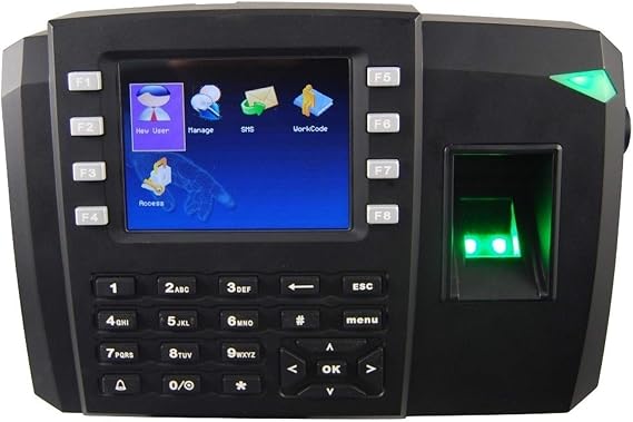 Attendance Machine Fingerprint Time Record with Access Control System, and Support Photo ID and WI-FI