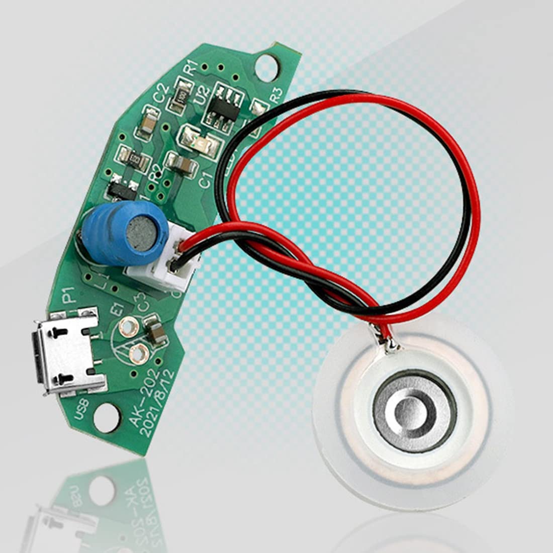 16MM 20MM 1.5-3W Ultrasuoni Mist Maker Atomizzatore Trasduttore Atomizzatore Piastra Pellicola Accessori Umidificatore Guarnizione nel Gomma
