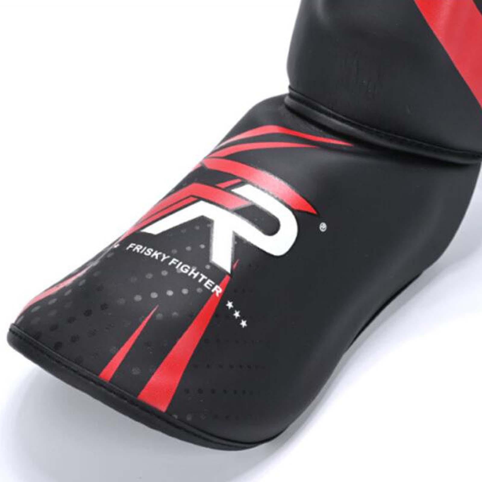 F Fityle Espinilleras Muay Thai, espinilleras, Almohadillas de Empeine, Equipo de Entrenamiento, espinilleras Profesionales, Protector de espinillas para