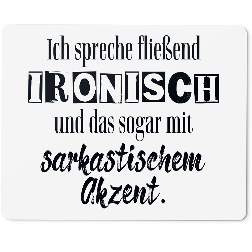 JUNIWORDS Mauspad 'Ich Bin Krankenschwester' – 23x19 Cm, Rutschfest, Made In Germany