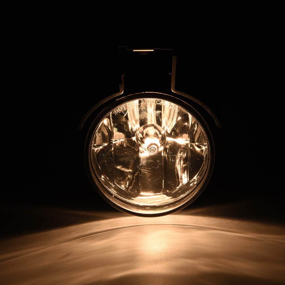 G-PLUS Front Bumper Fog Light Replacement For Dodge Dakota Pickup Truck 1997-2000/Durango SUV 1998-2000 Driving Fog Lamps Replacement Driver & Passenger Side Pair,Clear Lens