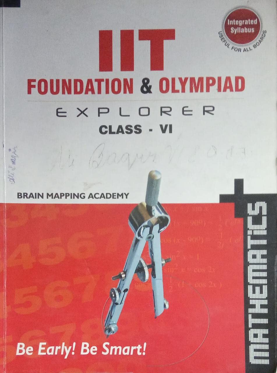 IIT Foundation & Olympiad Explorer Mathematics Class 6 Second Hand & Used Book (M)