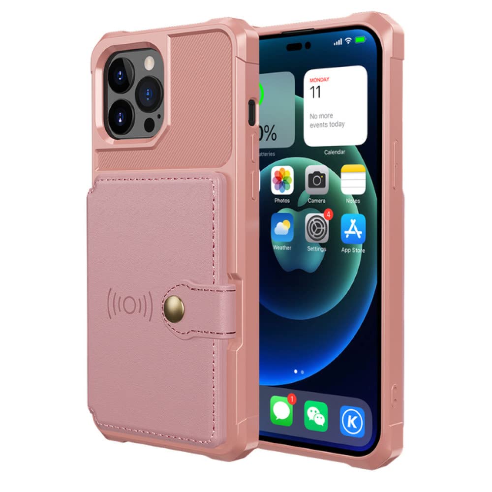 Protection antichoc iPhone 7 8 Plus SE2022 étui portefeuille cuir - 8