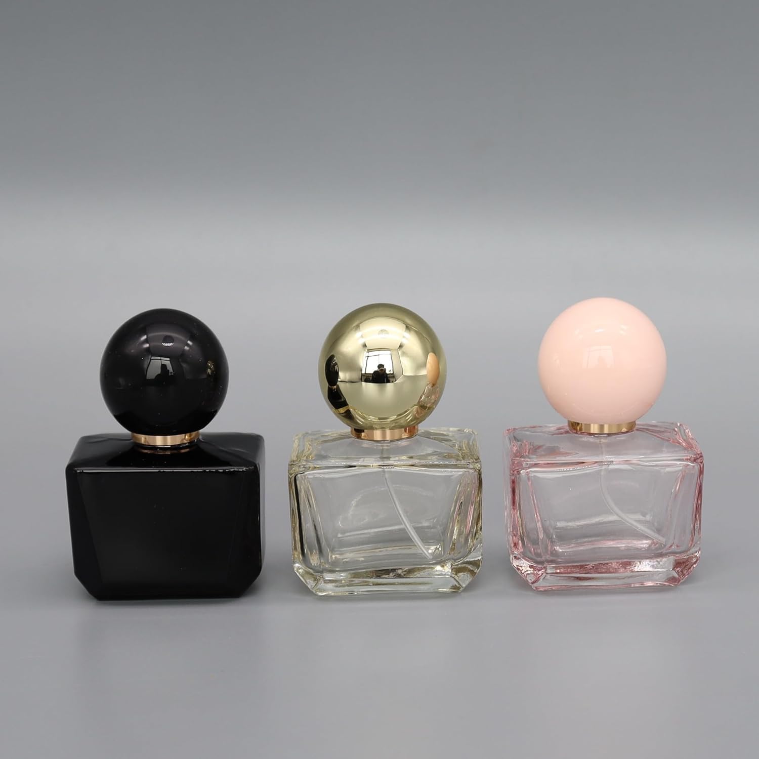 Mini Bottiglie di Profumo da Viaggio, Atomizzatore di Profumo 5 Pezzi 30ML Bottiglia di Profumo di Vetro Portatile da Viaggio Separato Flacone Spray Contenitore Vuoto Riempito Riutilizzabile (Color :