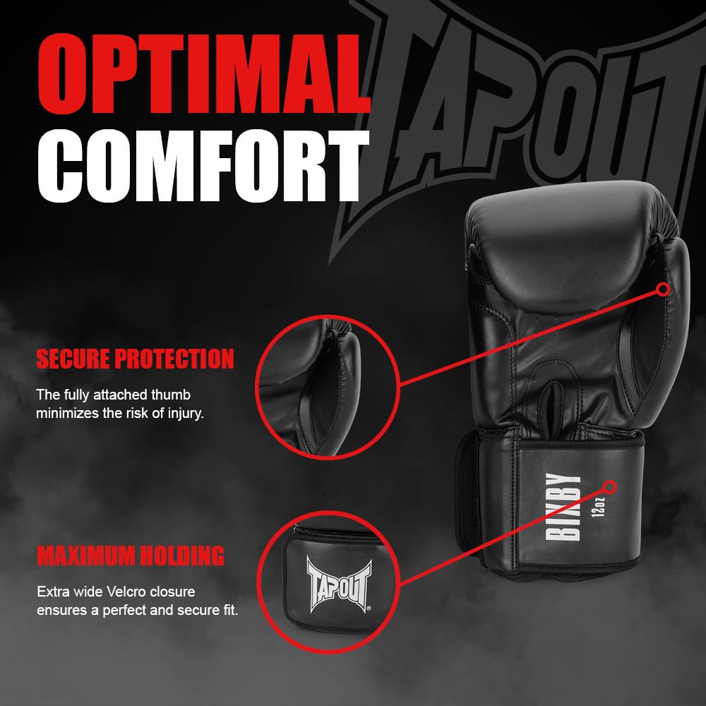 Tapout Boxhandschuhe aus Kunstleder (1Paar) Bixby