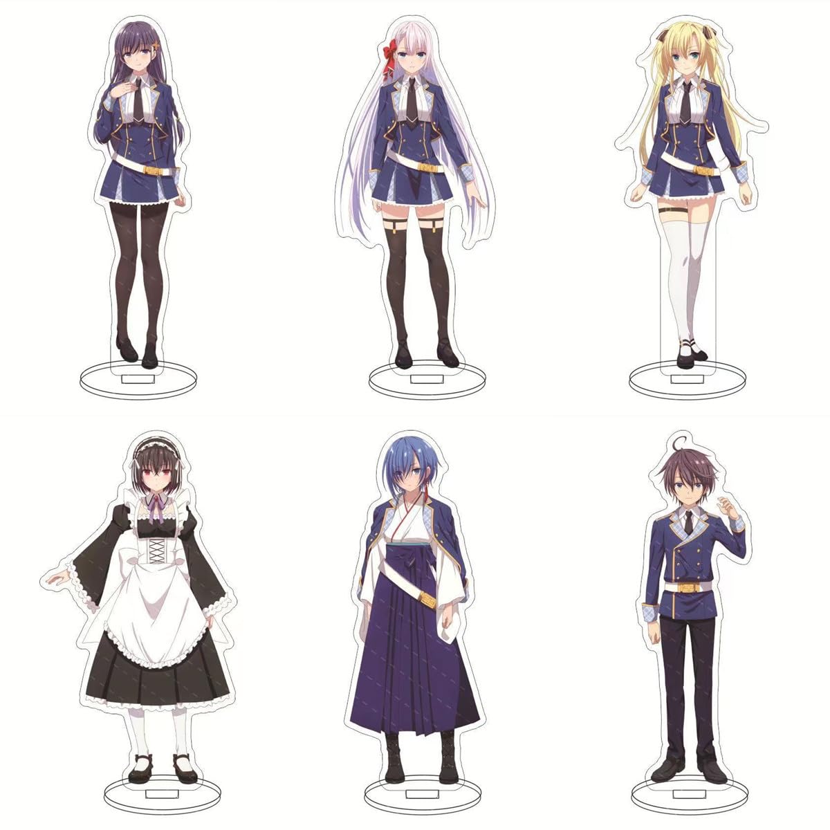 Amazon.co.jp: 聖剣学院の魔剣使い アクリルスタンド アニメグッズ 