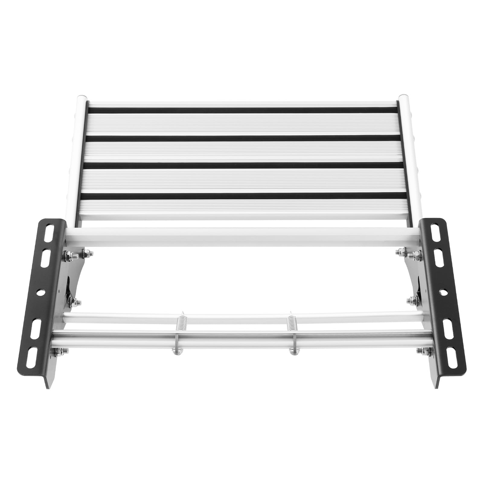 DIFU Ręczne schody do przyczep kempingowych, 55 cm, ręczne schody, aluminiowe schody, do przyczep kempingowych, przyczep kempingowych i ciężarowych