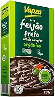 Feijão Preto Orgânico 250G Vapza Peso líquido 250g