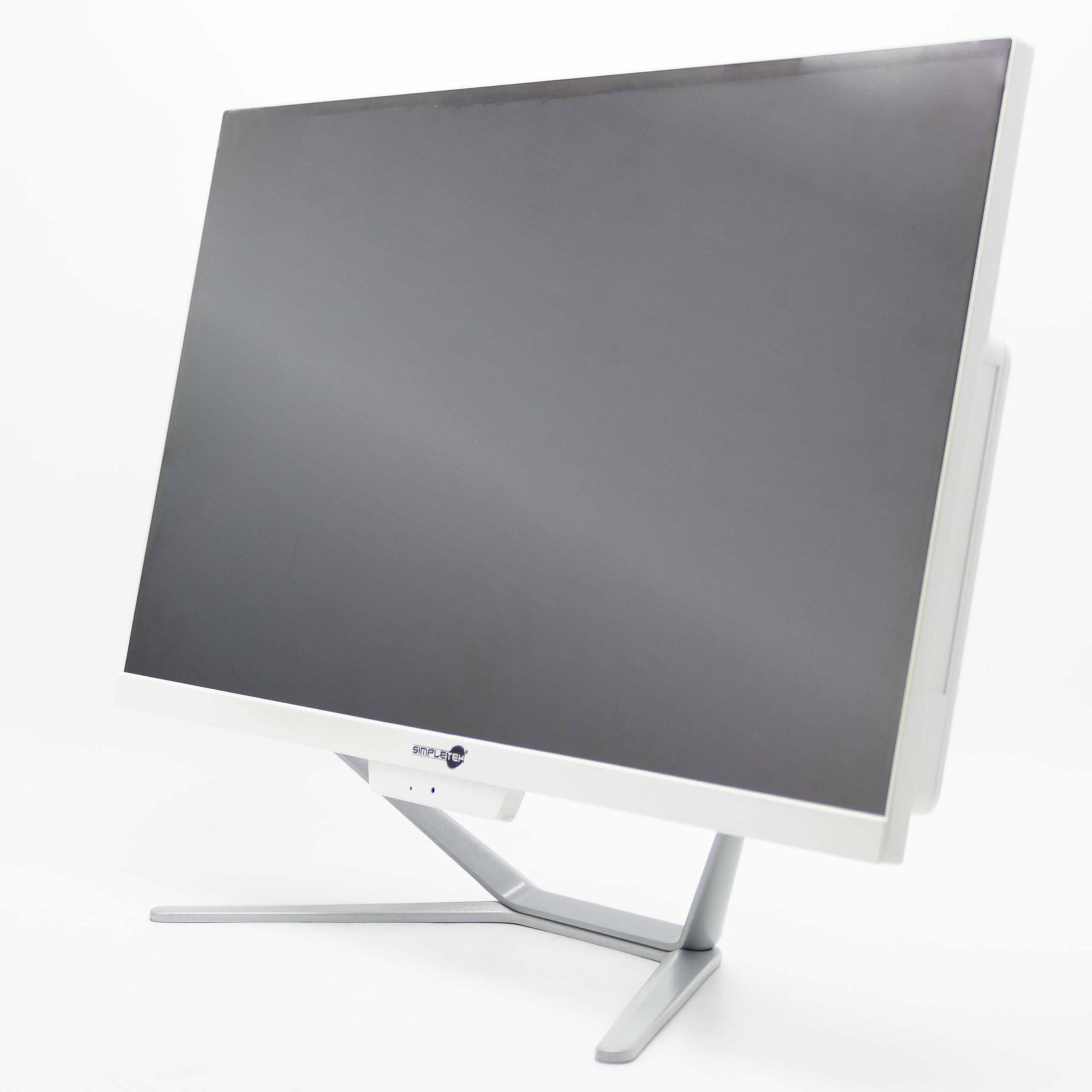 SIMPLETEK - PC desktop fisso All-in-One con processore i3 3120M, 8GB RAM 240GB SSD, display 24" Full HD 1080p e webcam integrata