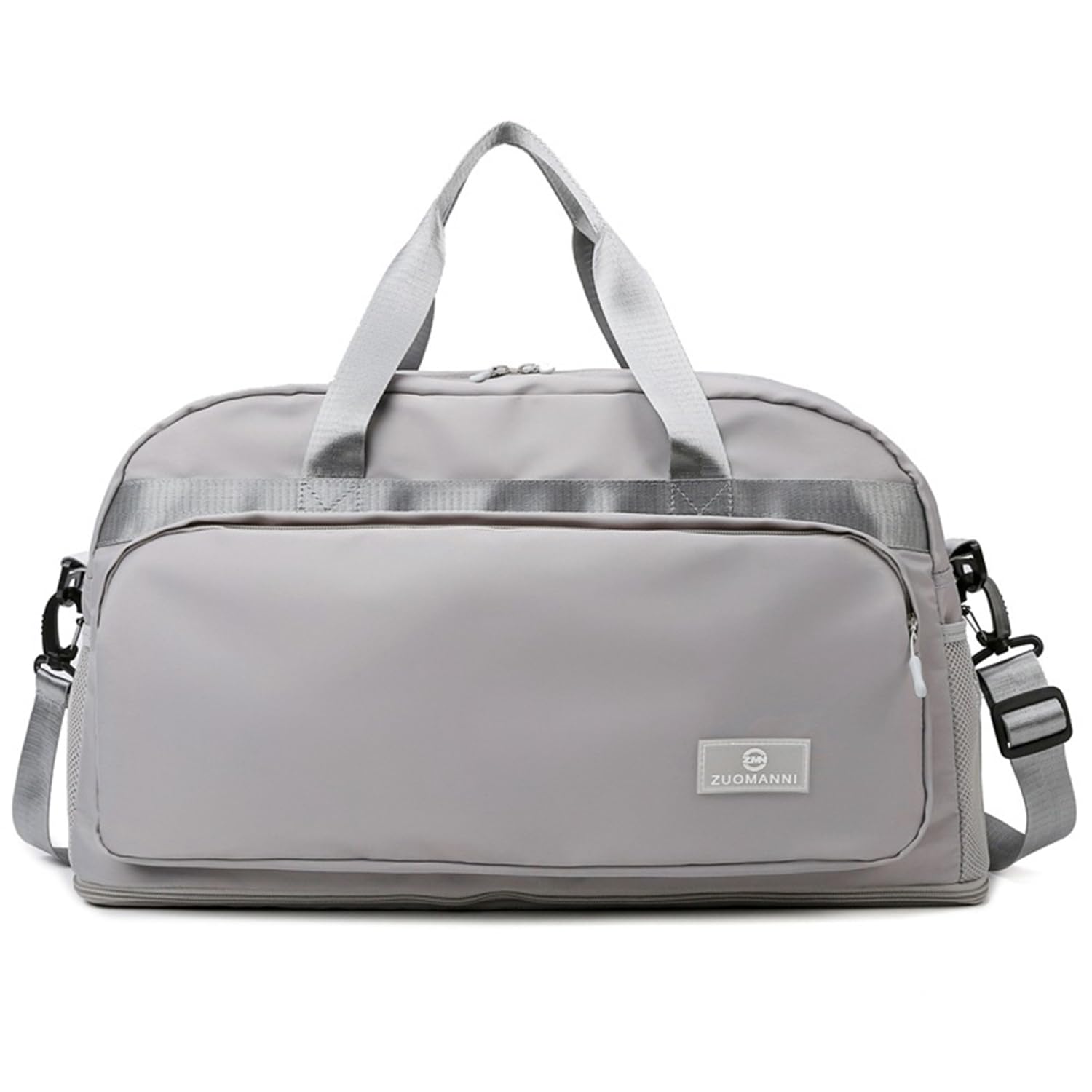 Bolsa de Gimnasio Deporte Mujer Grande, Expandible 37,7 L a 50,7 L, con Bolsillo Húmedo, Bolsa de Viaje Deportiva de Fin de Semana con Correas, Bolso Weekend Equipaje de Mano Ligera — view 8