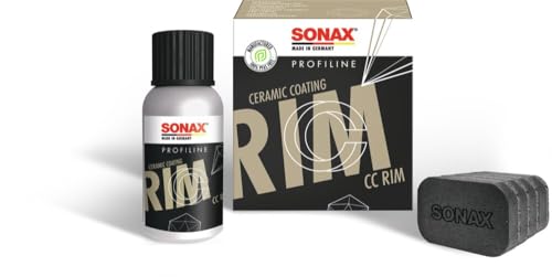 SONAX PROFILINE CeramicCoating CC Rim (50 ml) Keramisches Coating für Felgen gegen hartnäckigen Schmutz und Bremsstaub | Art-No. 02638410