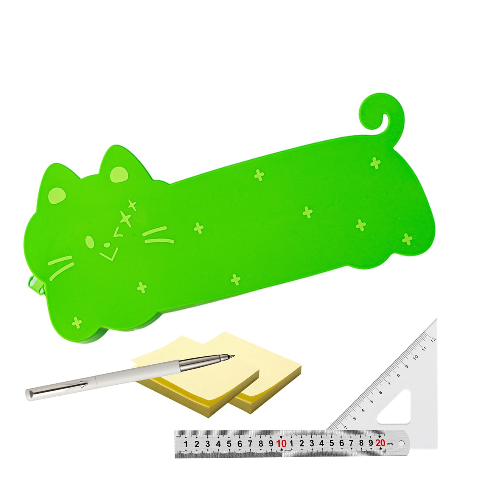 Astuccio Portamatite a Forma di Gatto Borsa Per La Conservazione Degli