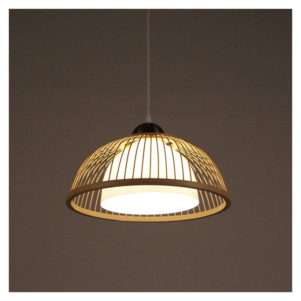 Lustre Zen en bois naturel pour salon de thé et chambre nordique Chaners