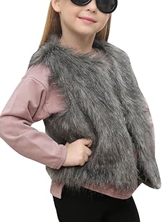 Niña Color Sólido Abrigo Chaqueta Chaleco Sin Mangas Calidez Chaleco