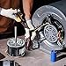 VEVOR 1/3HP Furnace Blower Motor, 110/120V 4.4Amps, 1075RPM 4 Speeds, CW/CCW Rotation, 48 Frame 5.2