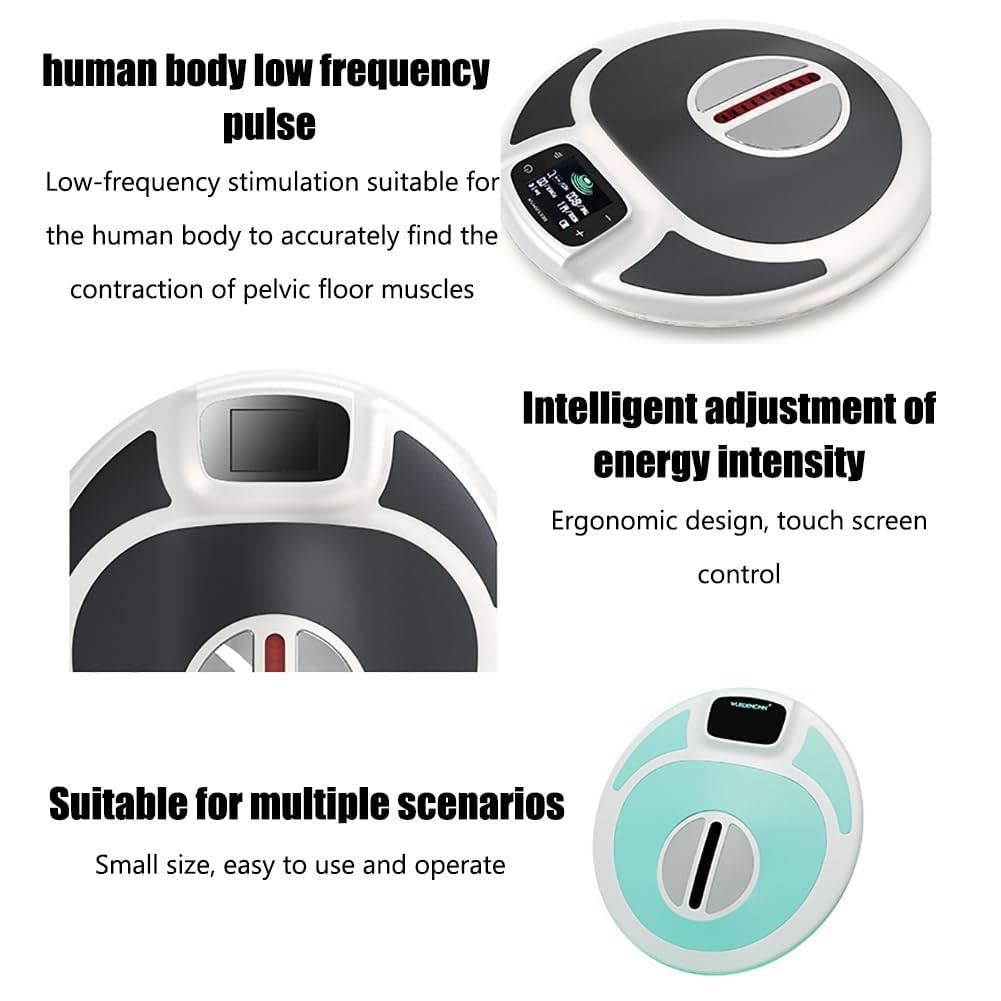 EMS Sedia per Pavimento Pelvico Kegel Esercizi di Riparazione Dopo Il Parto Prevenire l'incontinenza urinaria Trainer elettromagnetico per Uso Domestico, 36x41x5cm,Black