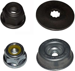 Potenti strumenti 4 Pz/Set Lama di Metallo Kit di Fissaggio Ricambio per STIHL FS120 Decespugliatore