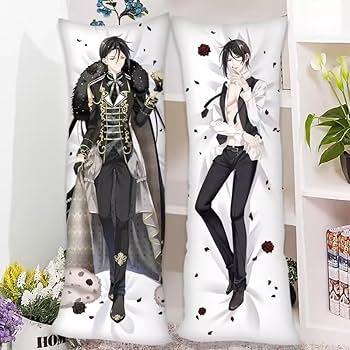 Amazon | 黒執事 抱き枕 クッション セバスチャン シエル葬儀屋