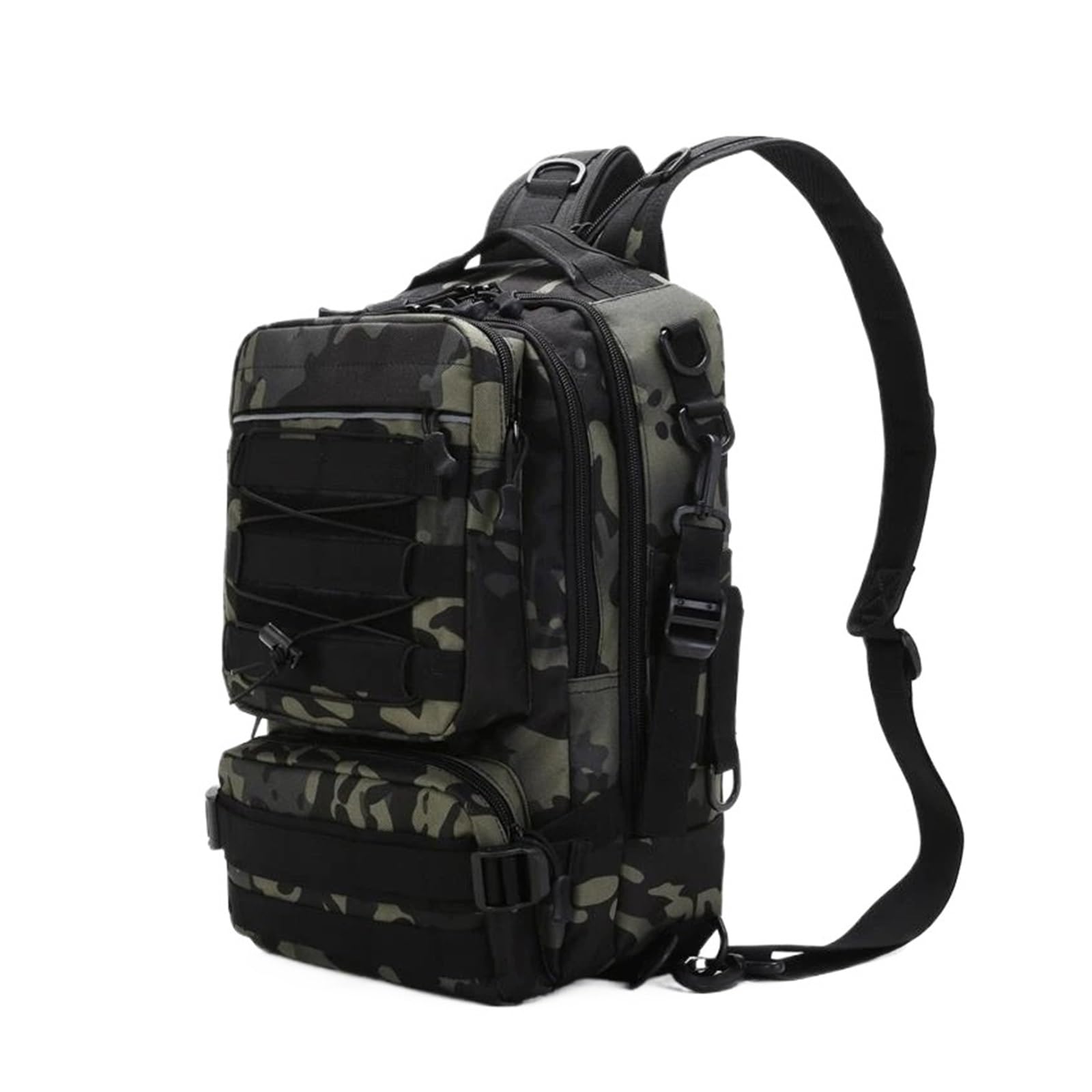 Sac de poitrine de pêche SCRUBY multifonctionnel et sac à bandoulière unique pour le plein air - 8