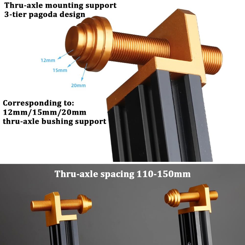 Balanceador Profesional De Ruedas Para Bicicletas, Juego De Ruedas Para Bicicletas De Carretera, Adecuado Para Ruedas De 14-29 Pulgadas, Equilibrador De Ruedas Portátiles Ajustables Y Plegables
