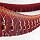 2yard Briaded Beads Hanging Ball Tassel Fringe Trimming Applique Fabric Trimming Ribbon Band Curtain Table Wedding Decorated T2582a (red)
