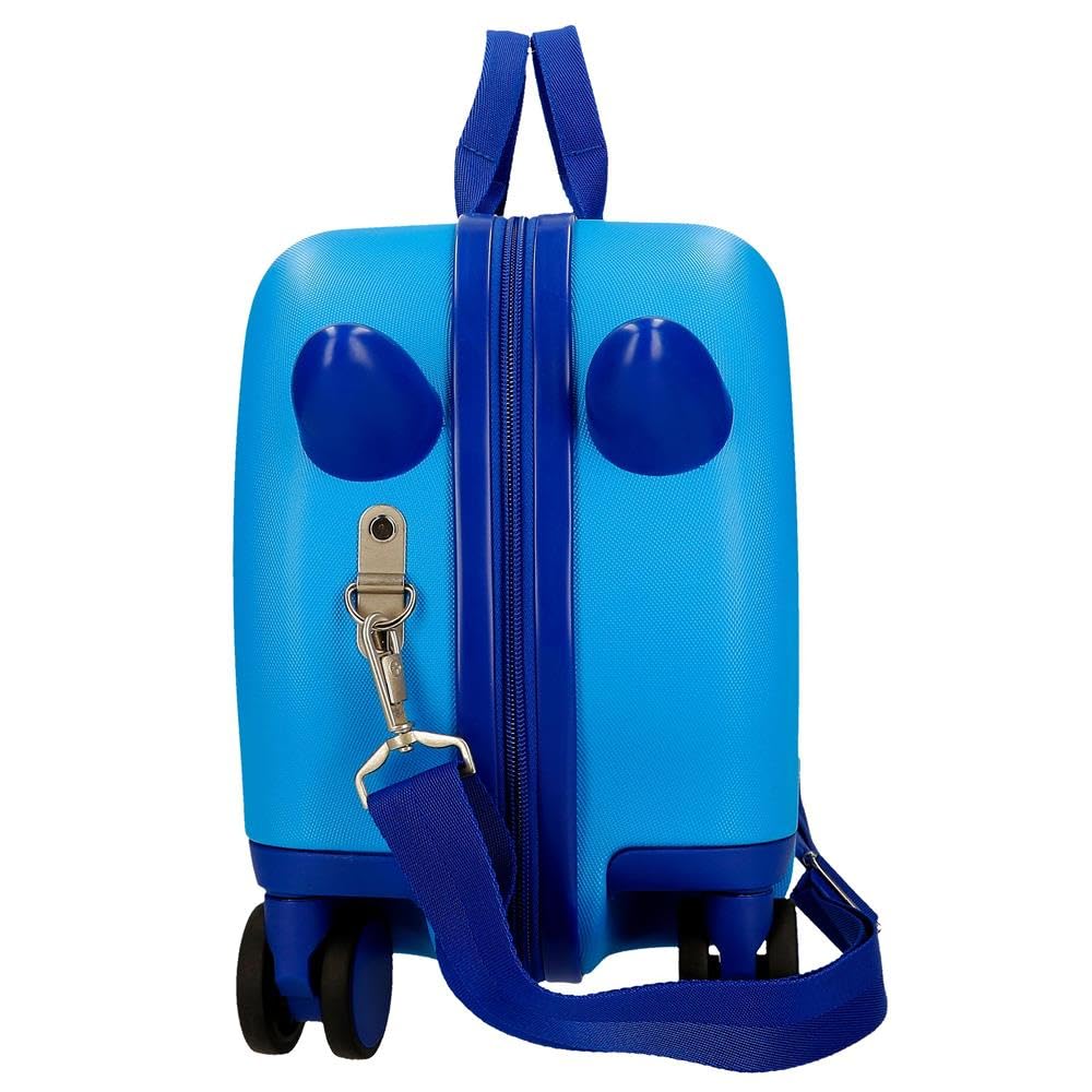 Disney Spiderman Vigilant Luggage - Bagaglio per bambini, ragazzi, il bagaglio a mano Vigilant con lucchetto a combinazione laterale e 4 ruote è realizzato in ABS, un materiale rigido e leggero.