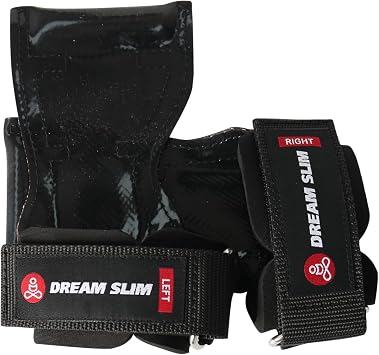 Weight Lifting Wrist Straps for Weightlifting, Lifting Deadlift & Powerlifting Grips Gloves, Adjustable Neoprene Padded Gym Workout Pull Up Lifting & Shrugs Wrist Hooks Pair