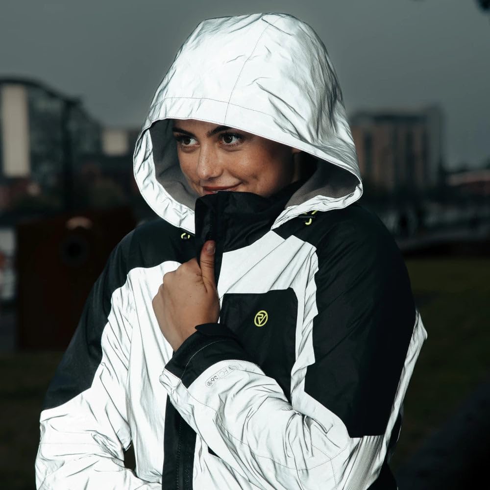 Proviz Reflect 360 Outdoor Reflect 360 Veste d'extérieur pour femme Argenté/noir Taille 10 Femme