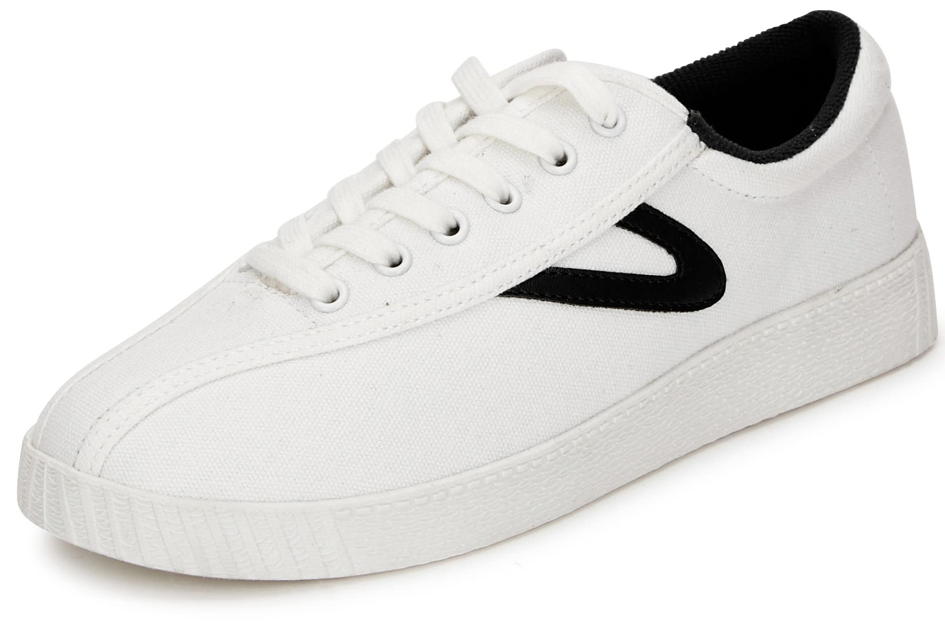 Women's Nyliteplus Canvas Sneakers Lace-Up Casual Tennis Shoes Classic Vintage Style