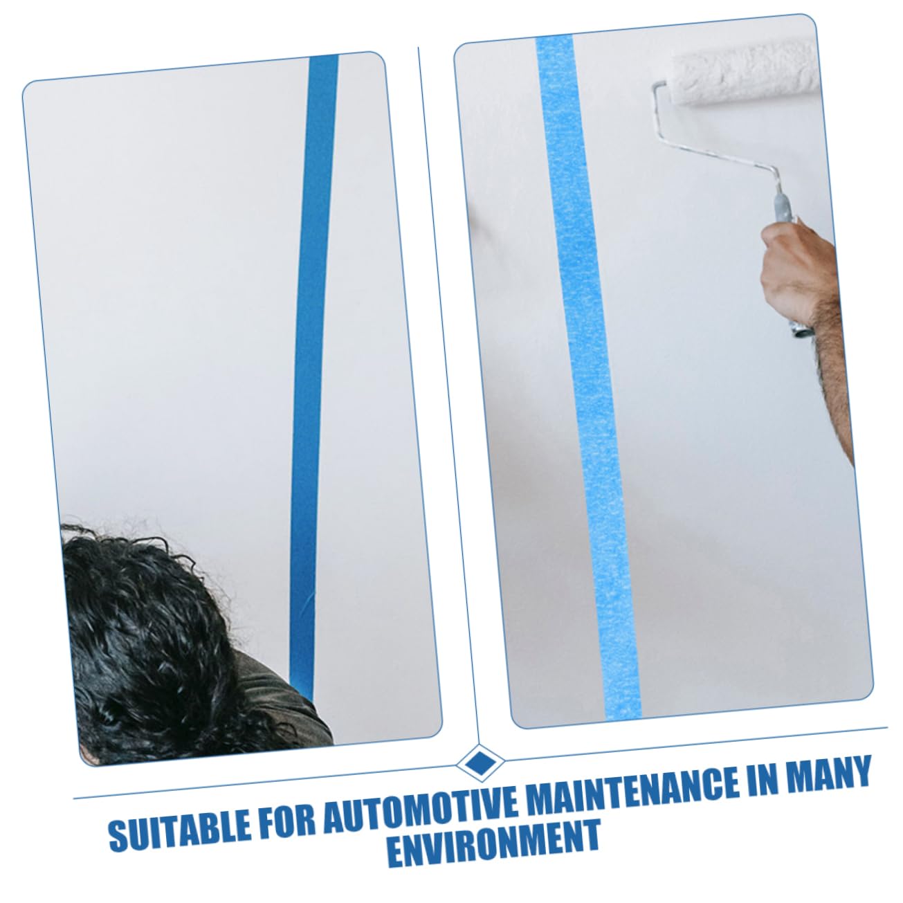 DOITOOL 5 Ensembles Ruban De Masquage Peinture De Bandes Adhésives Pour Artistes Utilisation Intérieure Extérieure Résistance Pour Protection Murs 6 Rouleaux*5