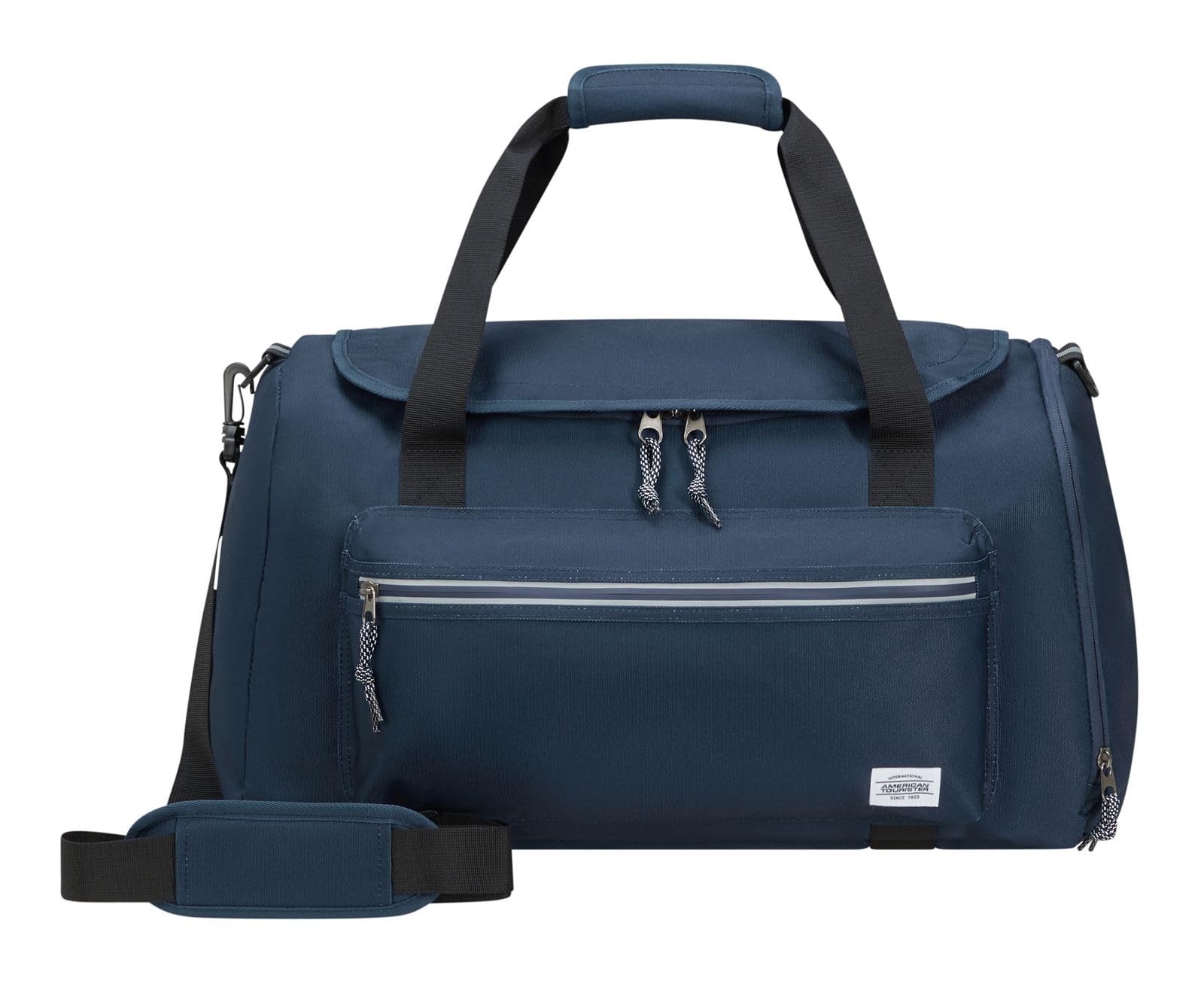 American Tourister Brightup Zip Travel Bag, 52 Cm, 44 L, Blue (Navy), Blue (Navy), Travel Bag 52 Cm, Travel Bags