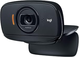 Logitech C525 Webcam - Black - USB 2.0 - 1 Pack(s) - 8 Megapixel Interpolated - 1280 x 720 Video - Auto-focus - Widescreen - Microphone