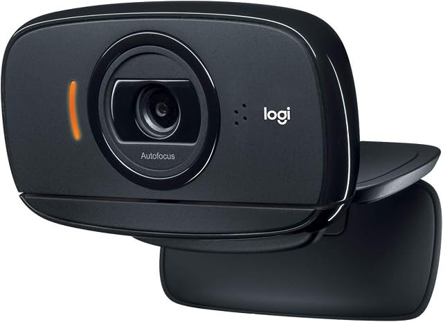 Logitech C525 Webcam - Black - USB 2.0 - 1 Pack(s) - 8 Megapixel Interpolated - 1280 x 720 Video - Auto-focus - Widescreen - Microphone