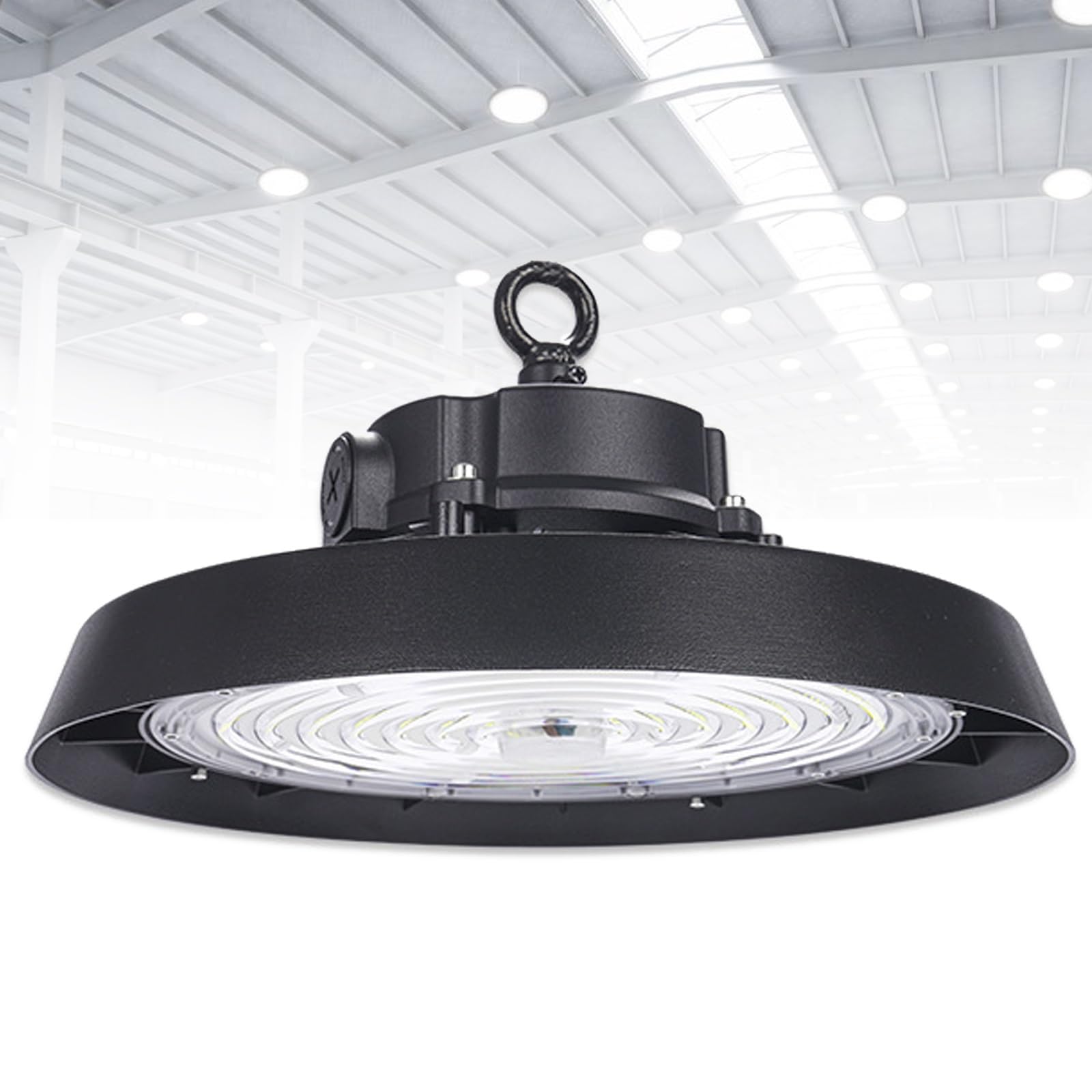 UFO LED High Bay Light Lamp 2 Pack UL CE ETL Listed 180LM W Industrial Warehouse Lighting IP65