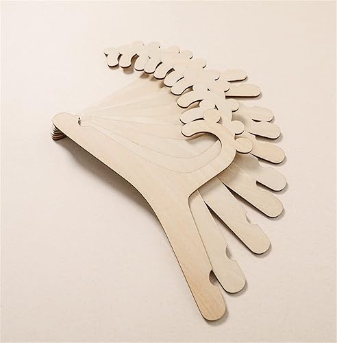 Miniatura 3 de Percha de madera ecológica para recién nacidos, para ropa de bebé, ganchos de madera para colgar ropa, juego de 20 piezas (9 pulgadas)