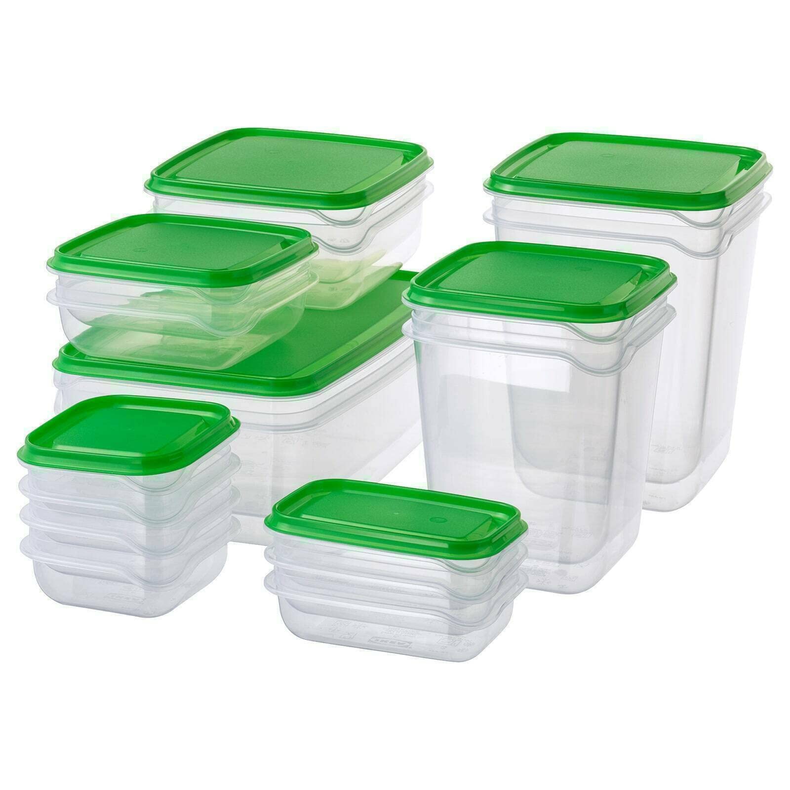 Buy AQZONE Plastic Food Storage Containers With Lids & BPA Free Use For