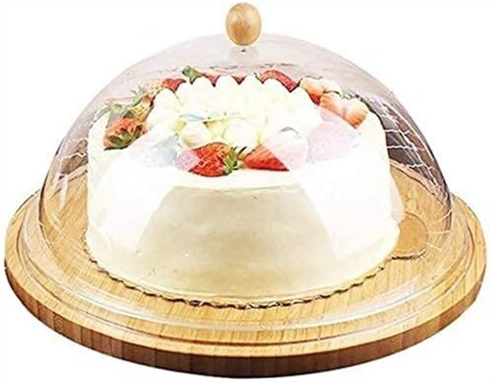 Boîte à gâteaux de bar avec présentoir plateau bois pour dégustation restaurant