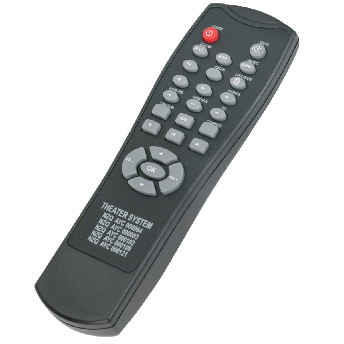 N2QAYC000098 Afstandsbediening Vervanging voor Panasonic Home Theater Audiosysteem SC-HTB580 SU-HTB580 SC-HTE80 SC-HTB680 SC-HTB690 SC-HTB880 SC-HTE80 SC-ALL70T SB-HWA680 N2QAYC000098 Afstandsbediening Vervanging voor Panasonic Home Theater Audiosysteem SC-HTB580 SU-HTB580 SC-HTE80 SC-HTB680 SC-HTB690 SC-HTB880 SC-HTE80 SC-ALL70T SB-HWA680