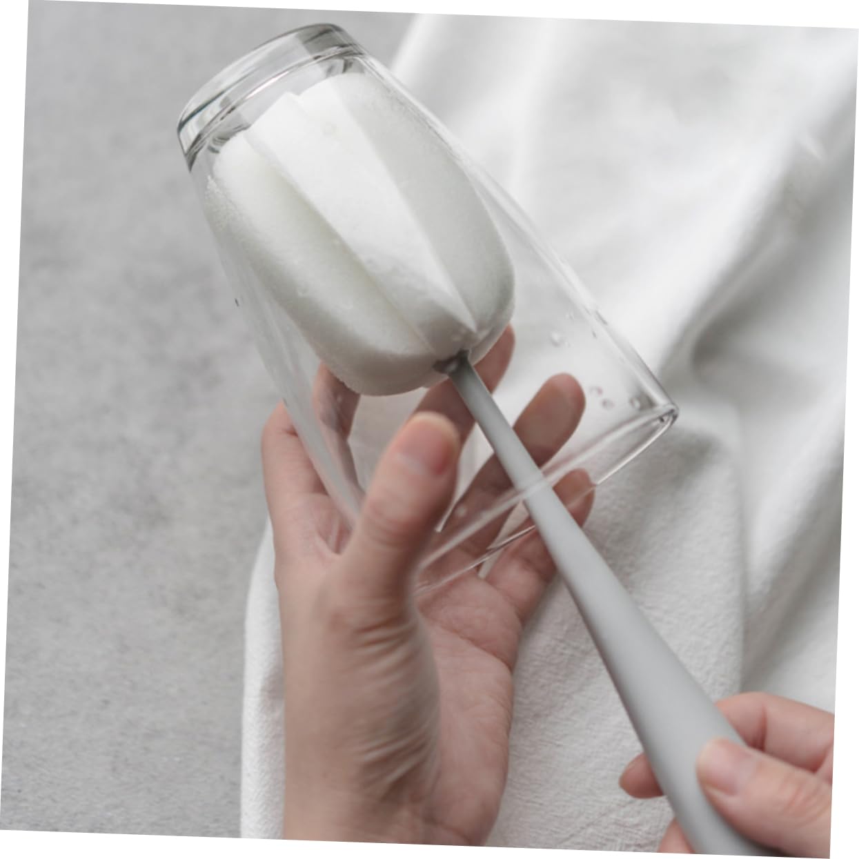 FRCOLOR Cup Cleaning Brush 6 Pcs Long Handle Water Bottle Cleaning Brush Brush Bottle Cleaning Brushes Cleaning Brushes for Household Use Household Cleaning Brushes Bottle Brush Cup