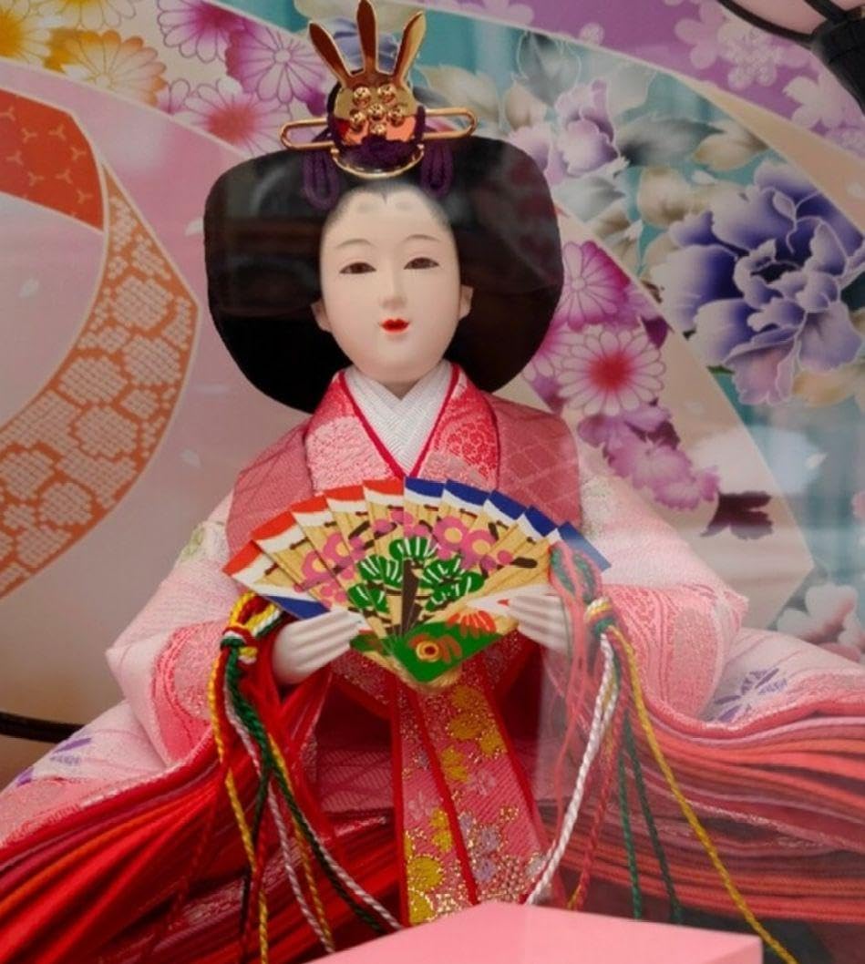 Amazon | 雛人形 本頭衣装着 恵月 Lパステル | 平飾り | おもちゃ