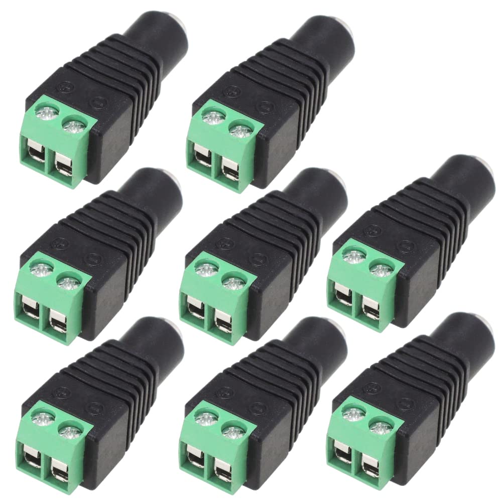 Amazon | KAUMO ネジ止め DCジャック (5.5/2.1mm DCジャック8個