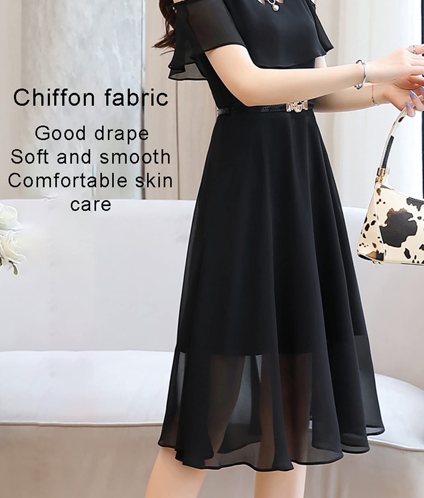 Tela de Chifón Diy Making Fabric 150 cm de Ancho Tela de Chifón Cortinas de Cinta de Chifón para la Decoración de Banquetes de Bodas Largas Mesas Al Aire Libre/Gris Claro/1,5 * 2M