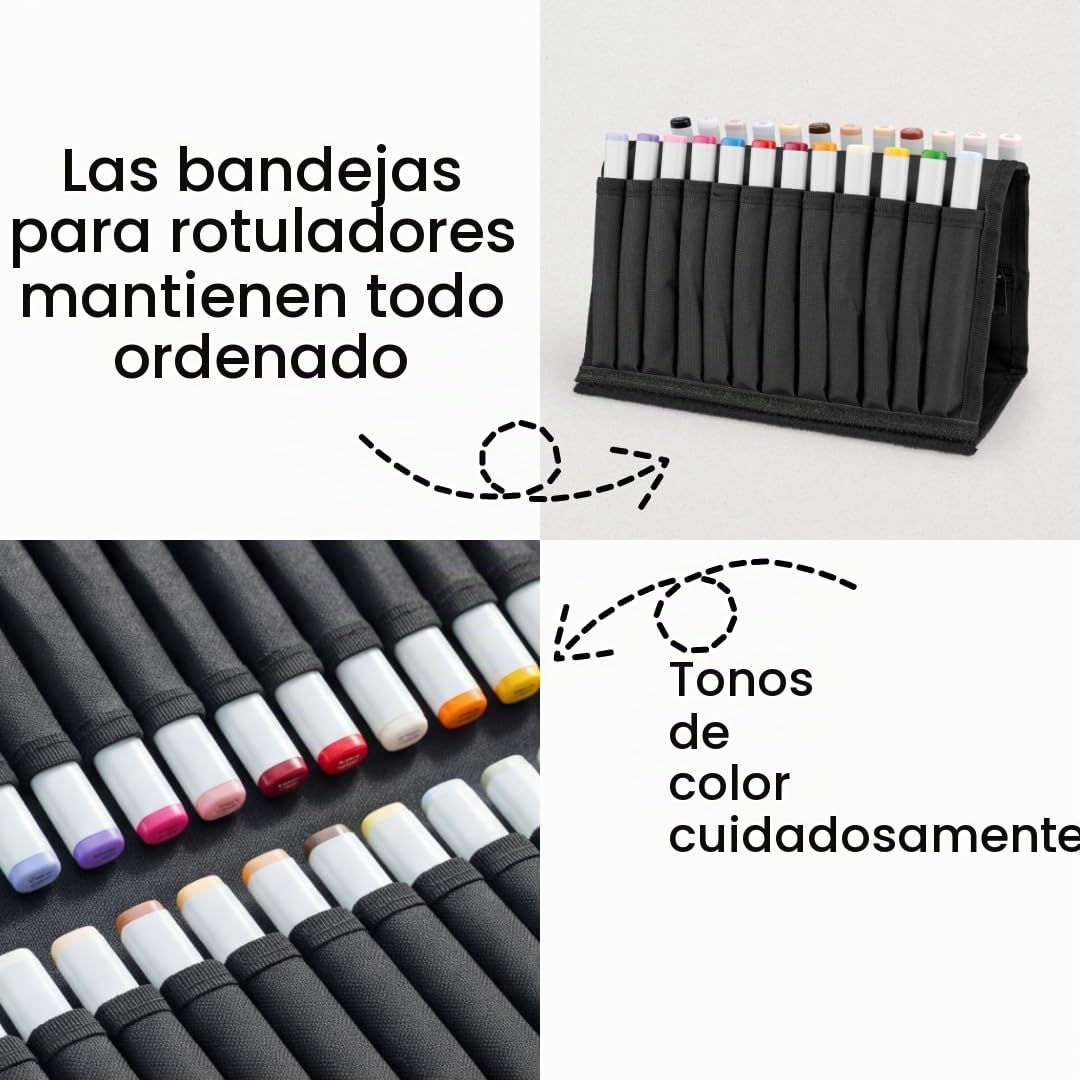 COPIC Sketch Set «Starter Set», 24 piezas en estuche, rotulador doble con punta mediana y punta de pincel