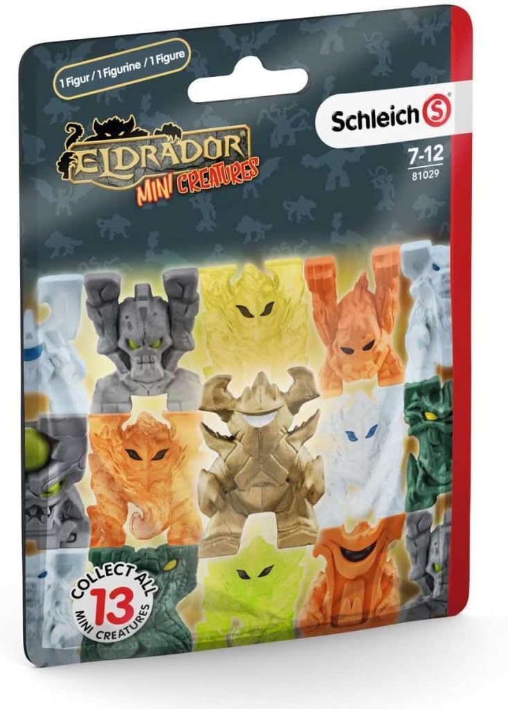 SCHLEICH 81029 - Eldrador® - Eldrador Mini Creatures, Series 2, Sensei - The Golden Figure, Multicoloured, 3 x 2 x 2 cm - Image 2