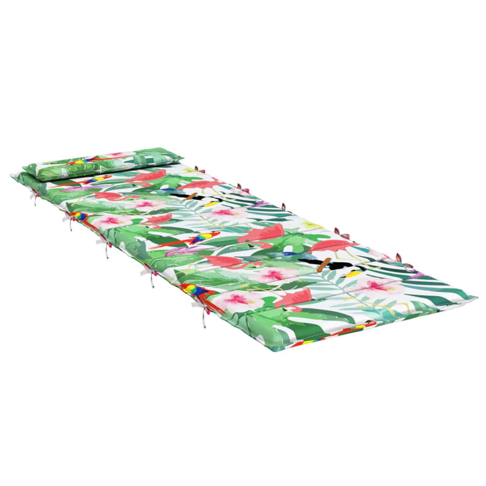 Cojín de Tumbona de Tela Oxford Multicolor 180x60x3 cm, Cojin Tumbona Exterior, Colchonetas para Tumbonas, Colchoneta Hamaca, Cojín De Silla De Hamaca, Colchón para Tumbona