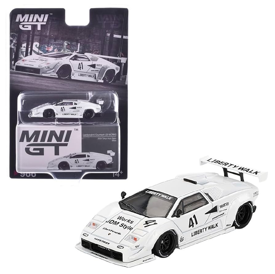 Diecast Model Car Compatible with Mini GT 1:64 Lamborghini
