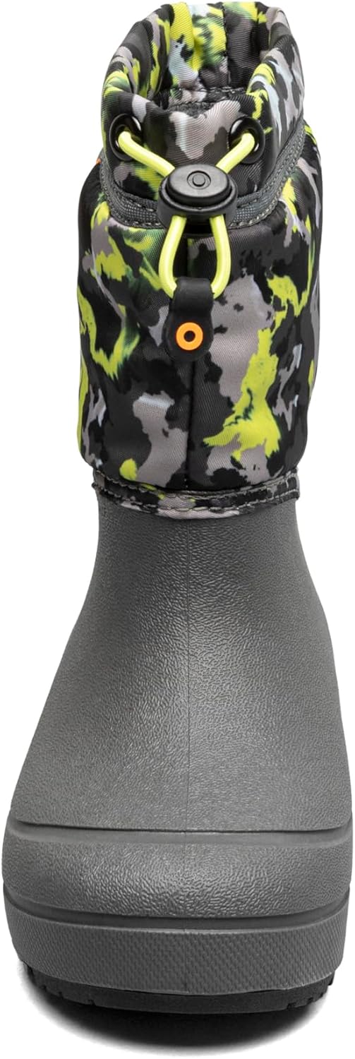 BOGS unisex-child Snow Shell Boots - Camo Texture (Toddler/Little Kid/Big Kid) - Image 2